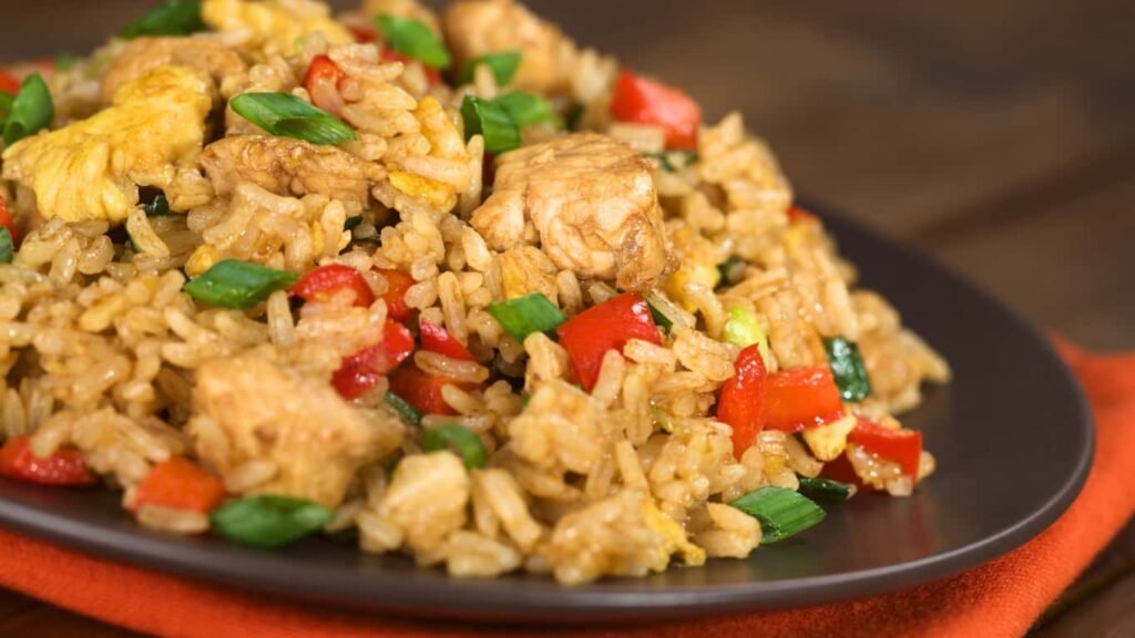 arroz chaufa peruano