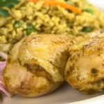 arroz con pollo peruano